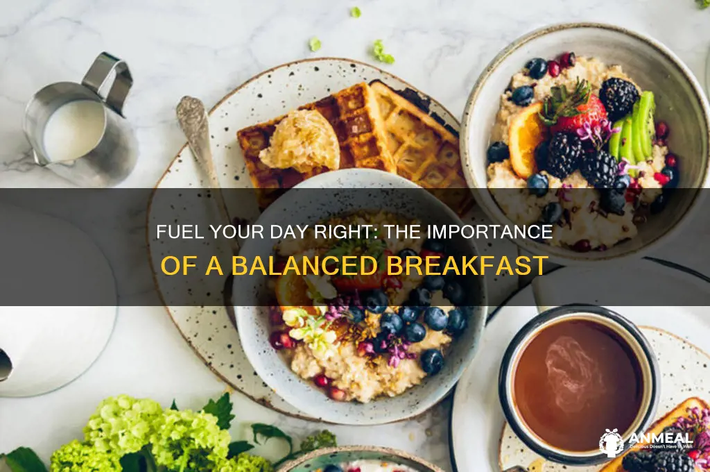 why is it important to have a balanced breakfast