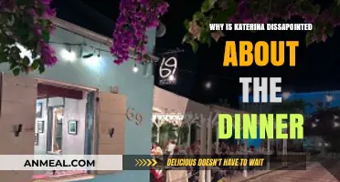 Katerina's Dinner Disappointment: Unmet Expectations and Unspoken Frustrations