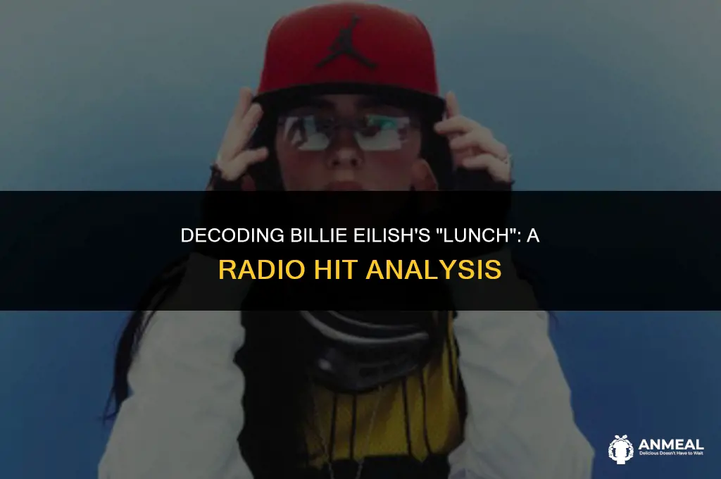 why is lunch by billie eilish on the radio