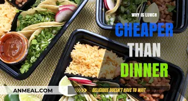 Lunch vs. Dinner: Why Midday Meals Cost Less Than Evening Dining