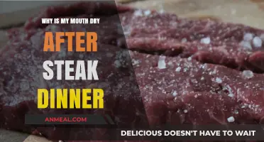 Dry Mouth After Steak: Causes and Remedies Explained