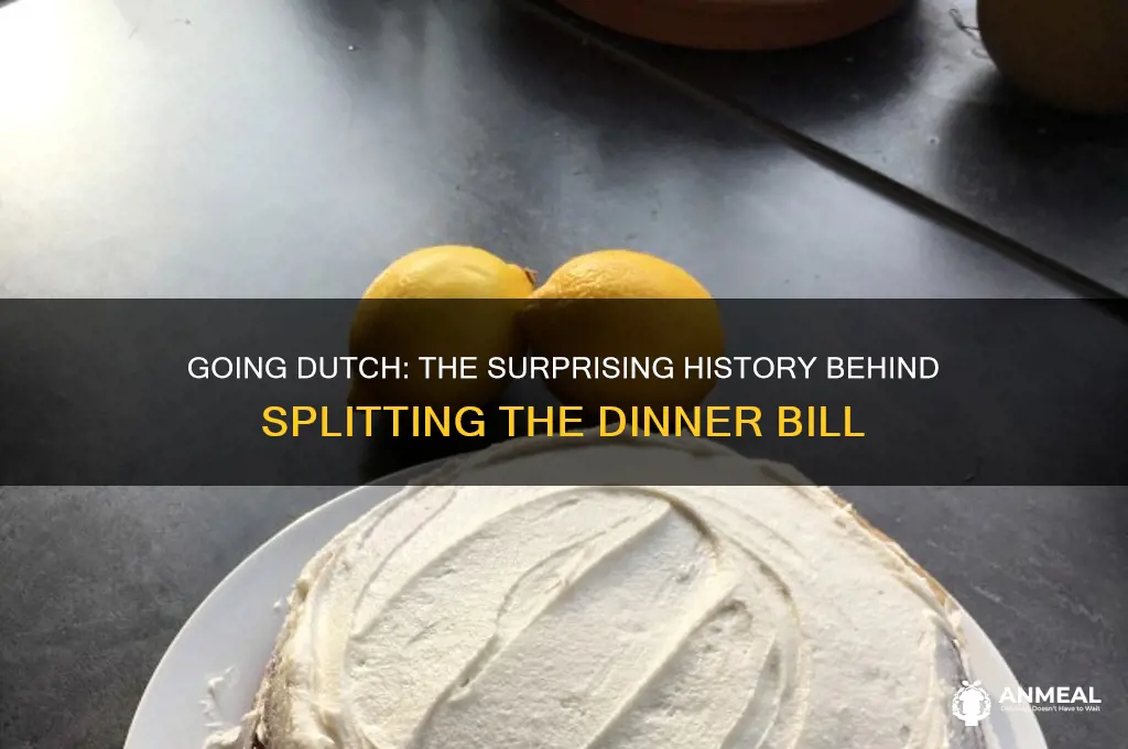 why is paying for your own dinner called going dutch