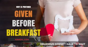 Why Protonix is Best Taken Before Breakfast: Key Benefits Explained