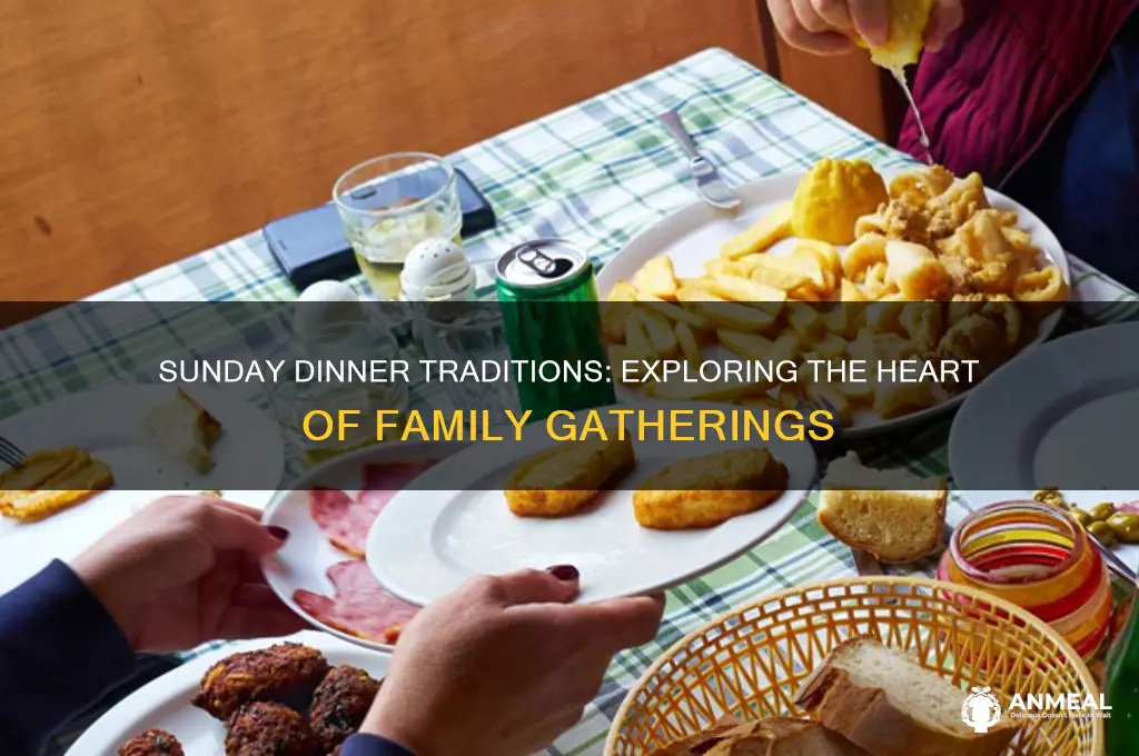 why is sunday dinner traditional