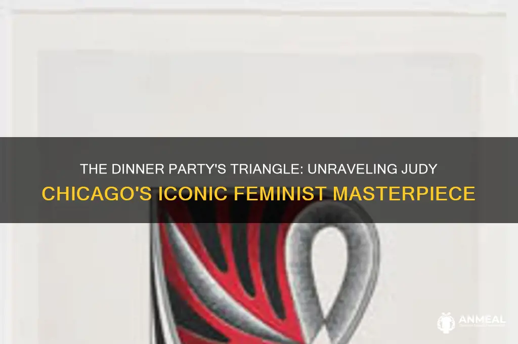 why is the dinner party a triangle