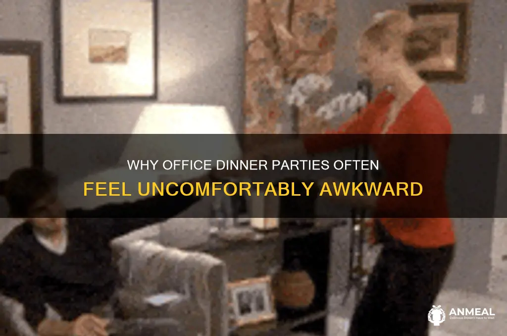 why is the office dinner party so awkward