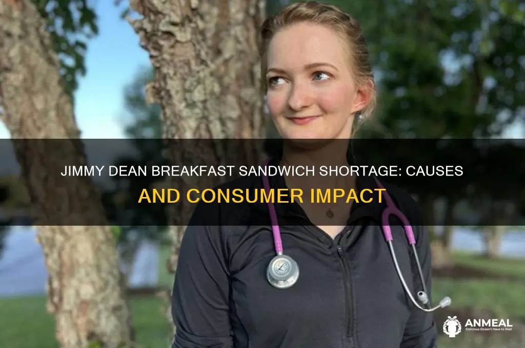 why is there a shortage of jimmy dean breakfast sandwiches