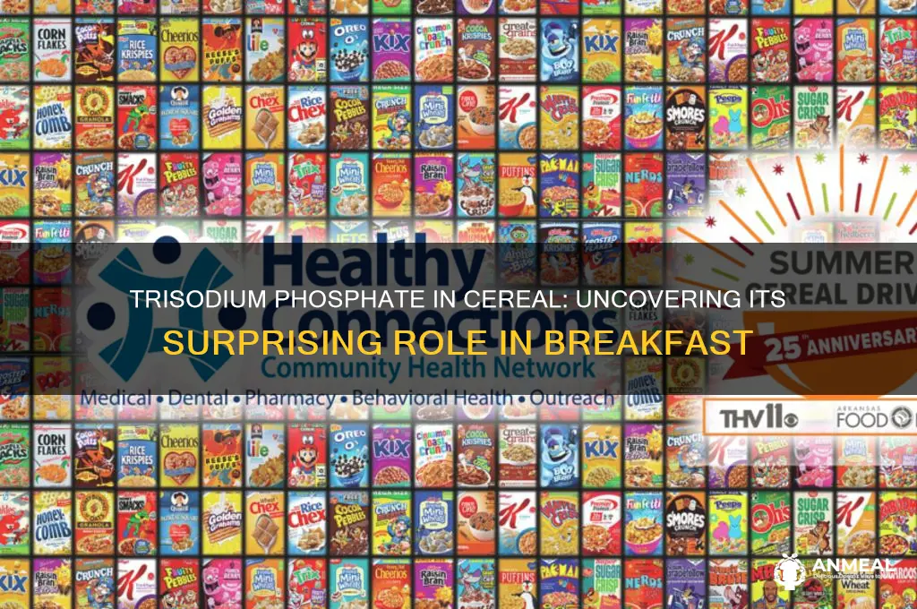 why is there trisodium phosphate in breakfast cereal