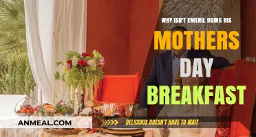 Emeril's Mother's Day Breakfast: Why the Tradition Isn't Happening