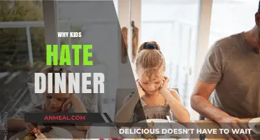 Why Kids Dread Dinner: Unraveling the Evening Meal Resistance