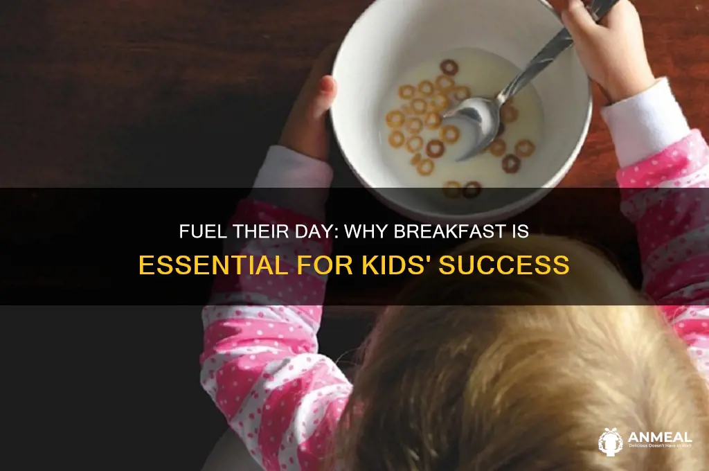 why kids need breakfast