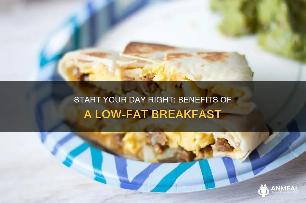 why low fat breakfast