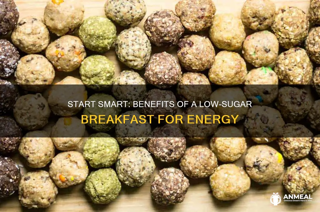 why low sugar breakfast
