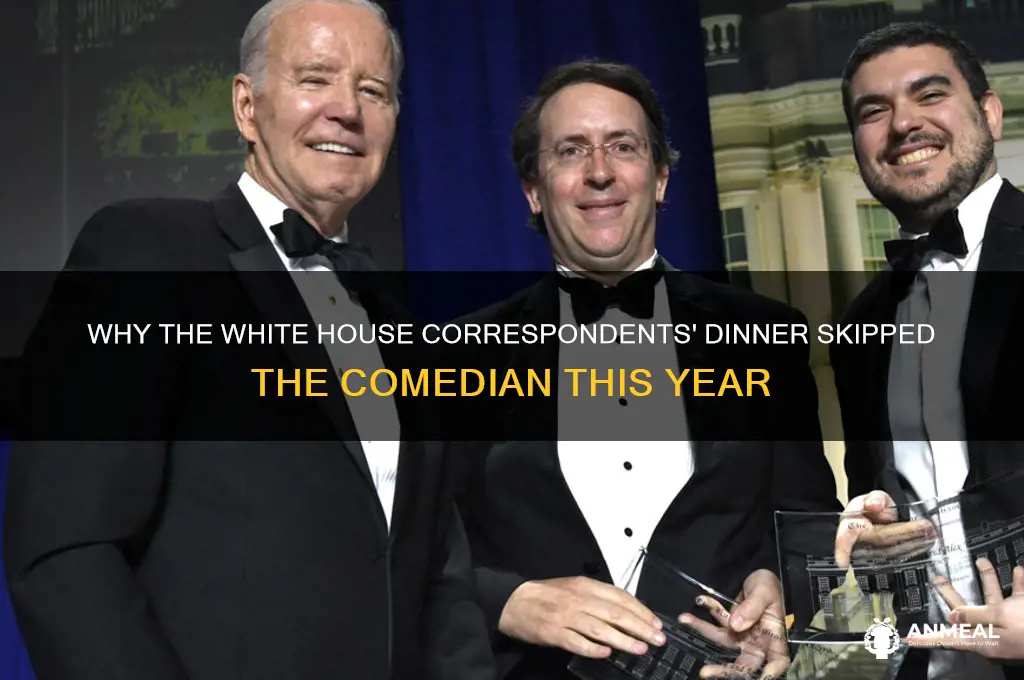 why no comedian at correspondents dinner