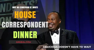Why the White House Correspondents' Dinner Skipped the Comedian This Year