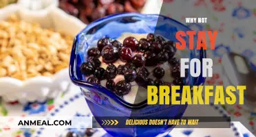 Why Not Stay for Breakfast? Reasons to Extend Your Morning Delight