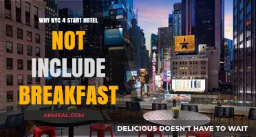 NYC 4-Star Hotels: Why Breakfast Isn't Always Included