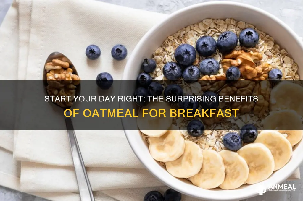 why oatmeal for breakfast