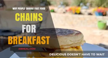 Convenience, Taste, and Speed: Why Fast Food Breakfasts Win