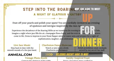Why She Suggests Dinner: Decoding Her Invitation Intentions