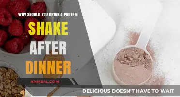 Boost Recovery and Muscle Growth: Protein Shakes Post-Dinner Benefits