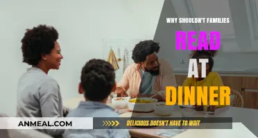 Dinner Conversations Matter: Why Families Should Avoid Reading at the Table