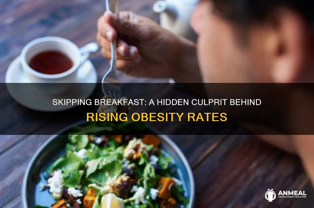 why skipping breakfast leads to obesity