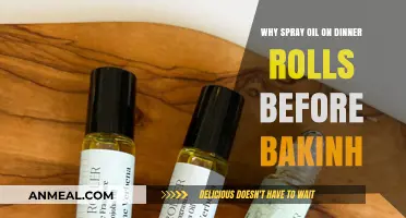 Enhance Your Dinner Rolls: The Secret of Spraying Oil Before Baking