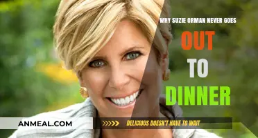 Suzie Orman's Secret: Why She Avoids Dining Out