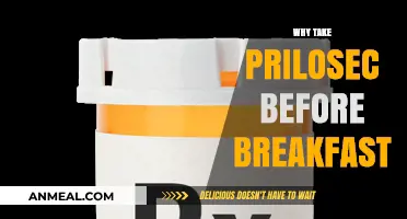 Maximize Prilosec's Effectiveness: Take It Before Breakfast for Relief