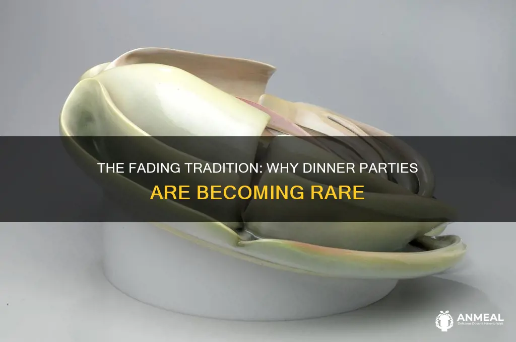 why the dinner party is a declining art