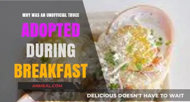 Unofficial Truce at Breakfast: The Surprising Reasons Behind the Pause