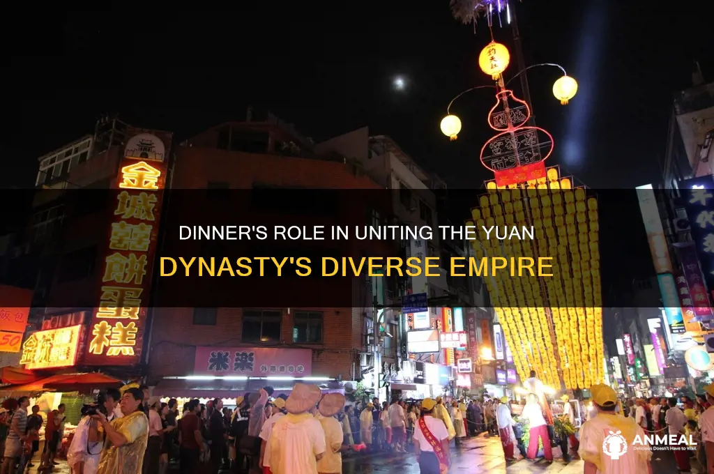 why was dinner important for the yuan dynasty