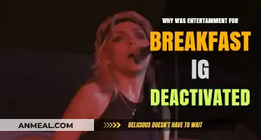 Why Entertainment for Breakfast IG Account Suddenly Disappeared