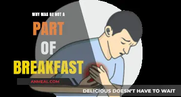 Why He Skipped Breakfast: Uncovering the Unexpected Reasons Behind His Absence