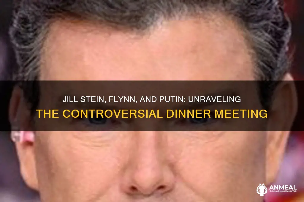 why was jill stein having dinner with flynn and putin