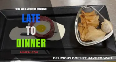 Why Melissa Missed Dinner Time: Unraveling Her Unexpected Delay