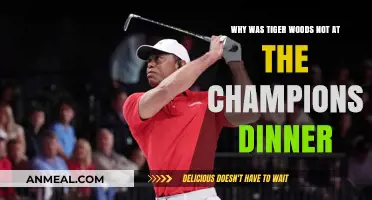 Tiger Woods' Absence from the Champions Dinner: Unraveling the Mystery