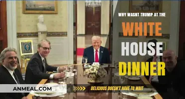 Trump's Absence: Unraveling the Mystery of the White House Dinner