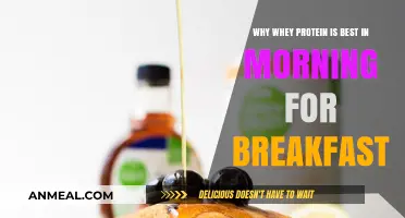 Boost Your Morning: Why Whey Protein is the Ideal Breakfast Choice