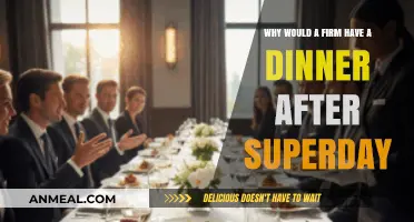Why Firms Host Post-Superday Dinners: Networking, Culture, and Insights