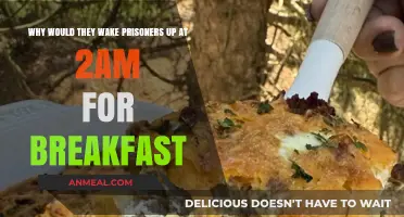Midnight Meals: The Strange Reason Prisons Serve Breakfast at 2 AM