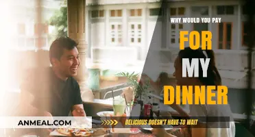 Why Pay for My Dinner? Exploring Etiquette, Generosity, and Modern Dating