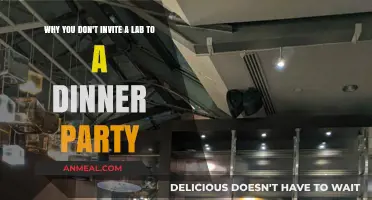 Why Labs and Dinner Parties Don't Mix: A Cautionary Tale