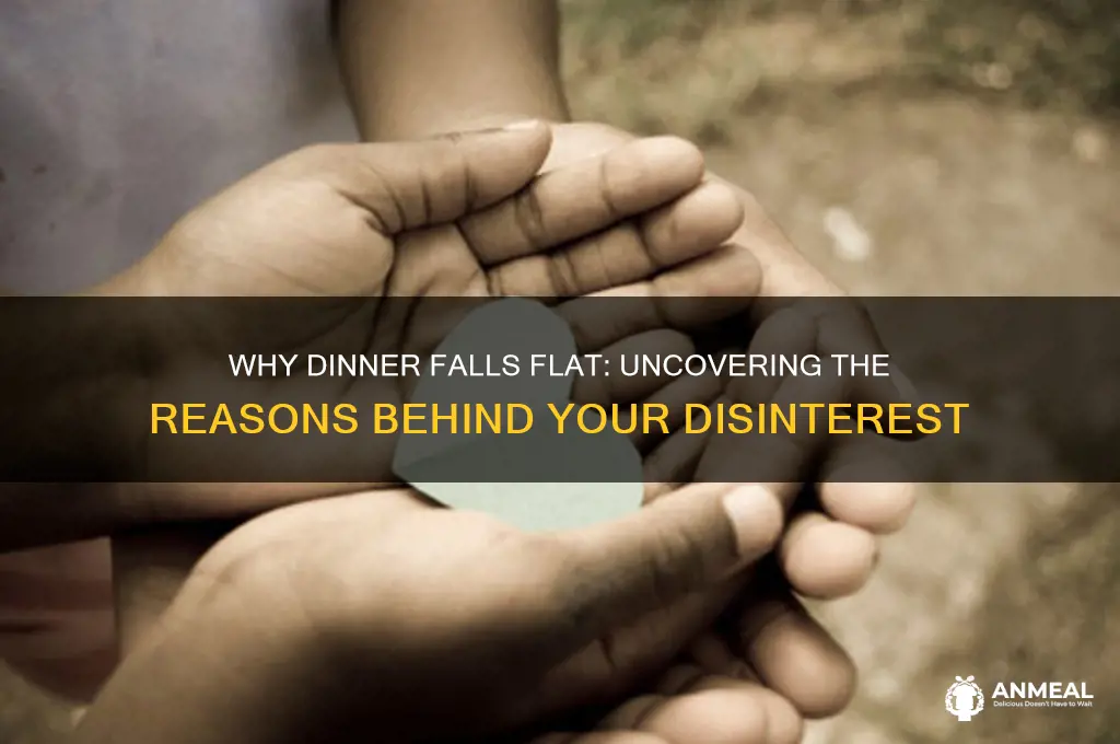 why you dont like dinner