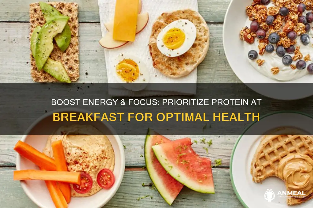 why you need to prioritize protein at breakfast