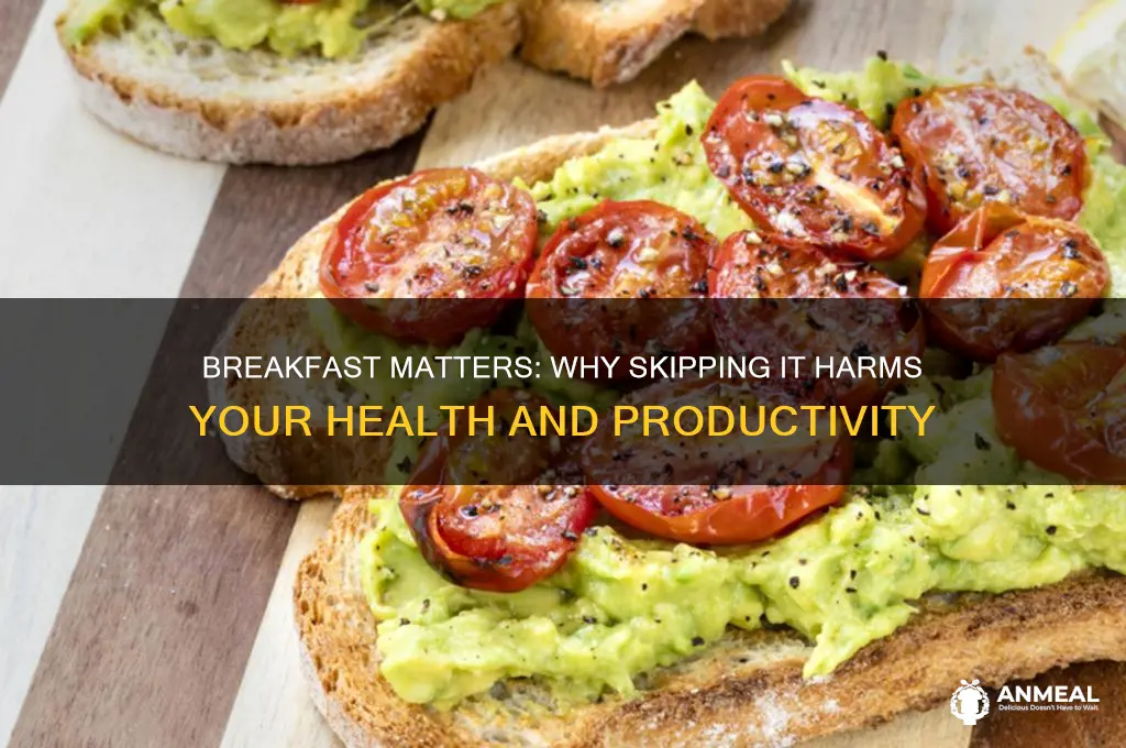 why you shouldnt skip breakfast persuasive speech
