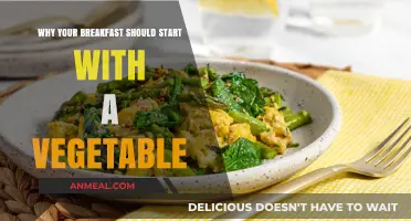 Boost Your Morning: Start Breakfast with Veggies for Energy & Health