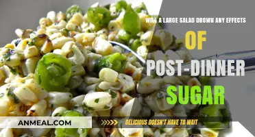 Can a Big Salad Counteract Post-Dinner Sugar's Impact?