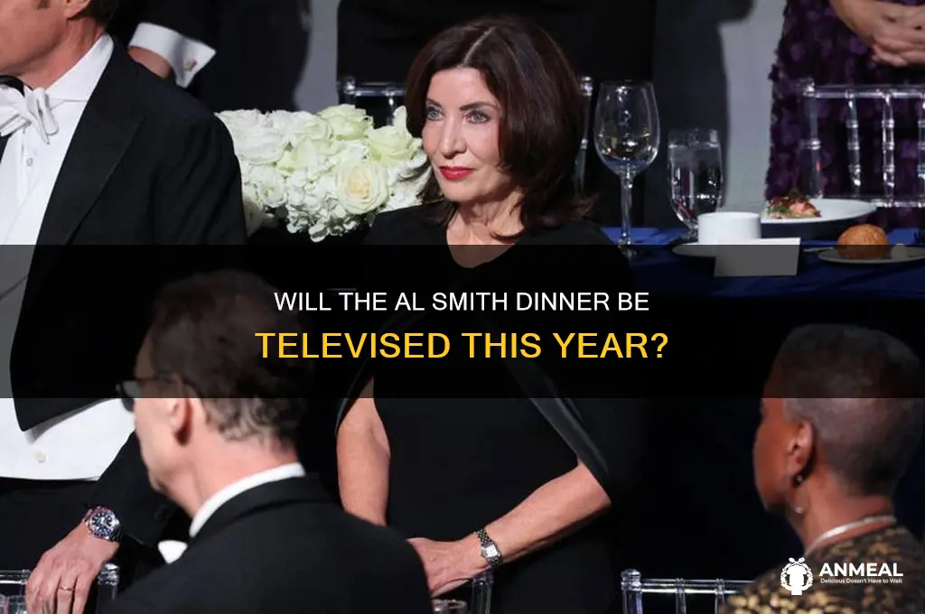 will al smith dinner be on tv